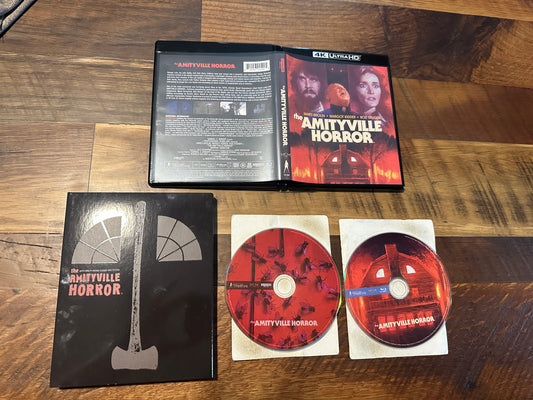 The Amityville Horror 4K Ultra HD-Vinegar Syndrome-Slipcover-70’s Horror