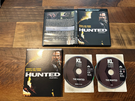 The Hunted 4K Ultra HD/Blu ray-Kino Lorber-Slipcover-2 Disc-Classic