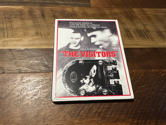 The Visitors (Blu ray, Kino Lorber, Slipcover, 70’s Classic, NEW/Sealed)