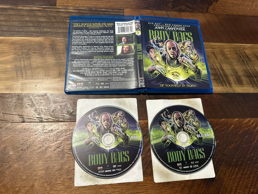 Body Bags Blu ray/DVD-Scream Factory-Collector’s Edition-90’s Horror