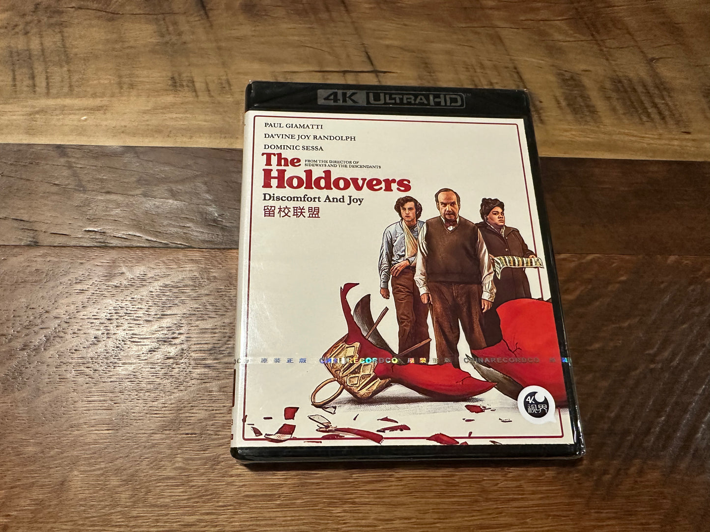 The Holdovers 4K Ultra HD-China Recordco-Import-Rare Release-NEW