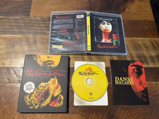 The Runner (Blu ray, Vinegar Syndrome Partner Label, Slipcover)