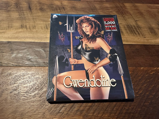Gwendoline Blu ray - Severin Films - Limited Edition - Postcards - Slipcover - NEW