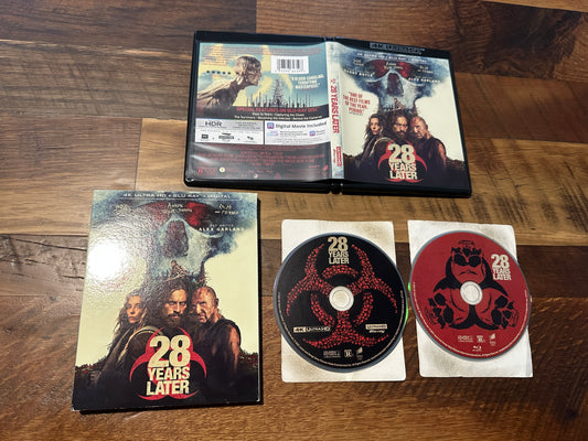 28 Years Later (4K Ultra HD/Blu ray, Sony Pictures, Slipcover, No Digital)