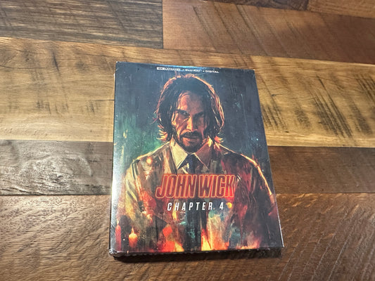 John Wick Chapter 4 4K Ultra HD-Collector’s Ed-Walmart Exclusive-NEW
