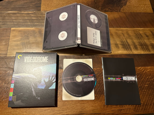 Videodrome (Blu ray, Criterion Collection, David Cronenberg Classic)