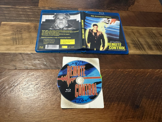 Remote Control (Blu ray, 25th Anniversary, ONLY 1000 Made, OOP)