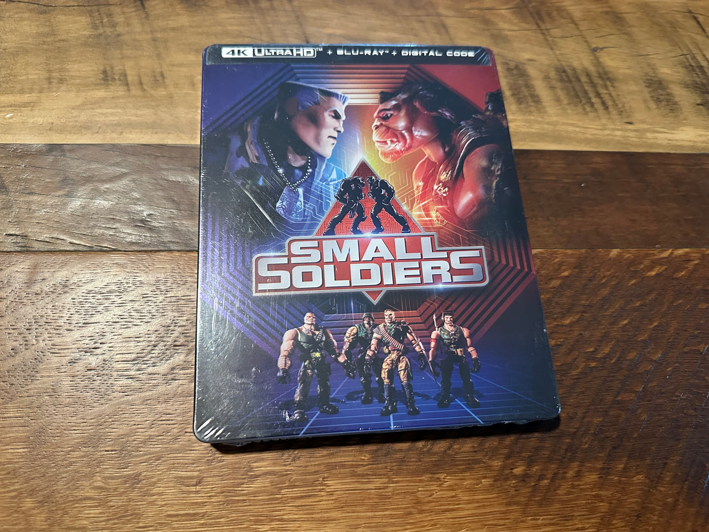 Small Soldiers (4K Ultra HD/Blu ray, Paramount, Slipcover, NEW/Sealed)