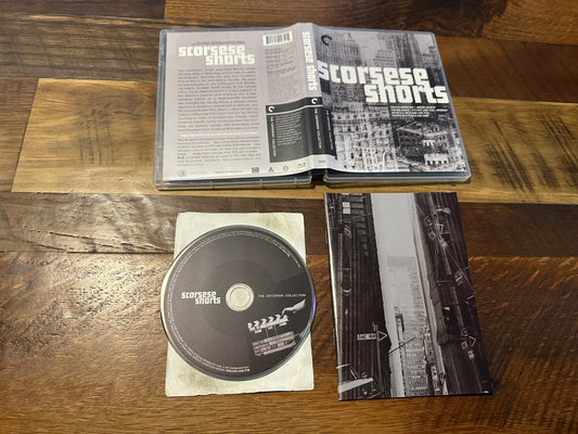 Scorsese Shorts (Blu ray, Criterion Collection, Special Edition, 5 Films)