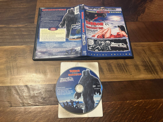 Terror in the Midnight Sun & Invasion of the Animal People DVD-Double Feature-SWV-OOP