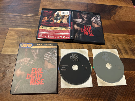 Evil Dead Rise (4K Ultra HD/Blu ray, Warner Bros, Slipcover, No Digital)