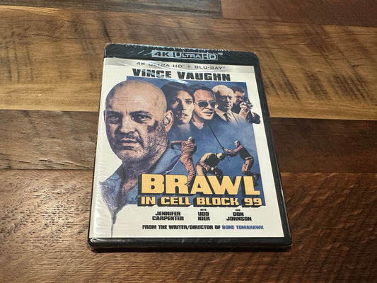Brawl In Cell Block 99 4 K Ultra HD/Blu ray-RLJE Films-Widescreen-NEW