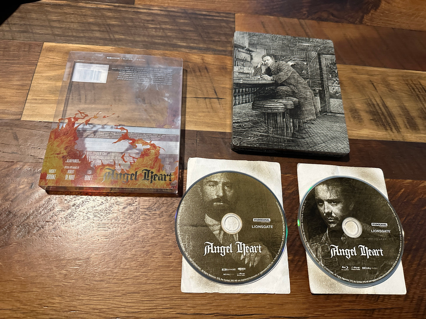 Angel Heart (4K Ultra HD/Blu ray, Steelbook, Slipcover, No Digital)