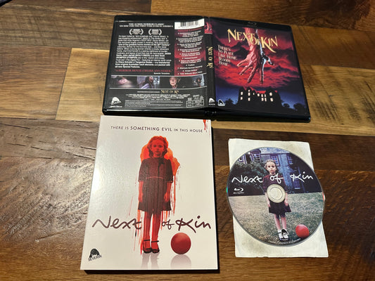 Next Of Kin Blu ray-Severin Films-80’s Horror Classic-Slipcover
