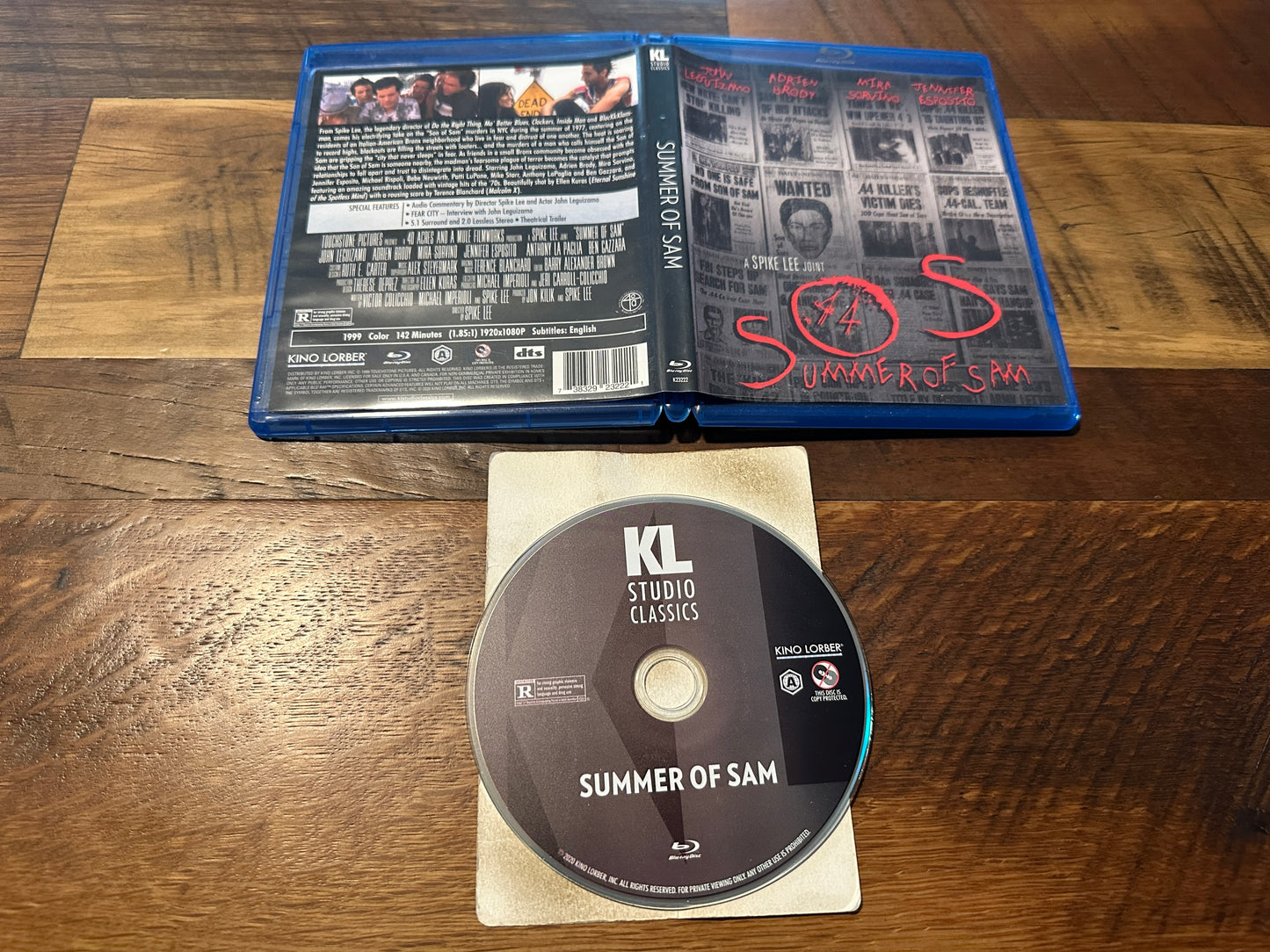Summer Of Sam (Blu ray, Kino Lorber, 90’s Classic Horror, Widescreen)