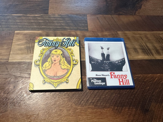 Fanny Hill & The Phantom Gunslinger (Blu ray, Vinegar Syndrome, Russ Myer, Slipcover, NEW/Sealed)