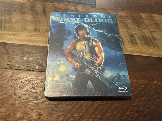 Rambo First Blood Blu ray-Steelbook-Lionsgate-NEW-PLEASE READ