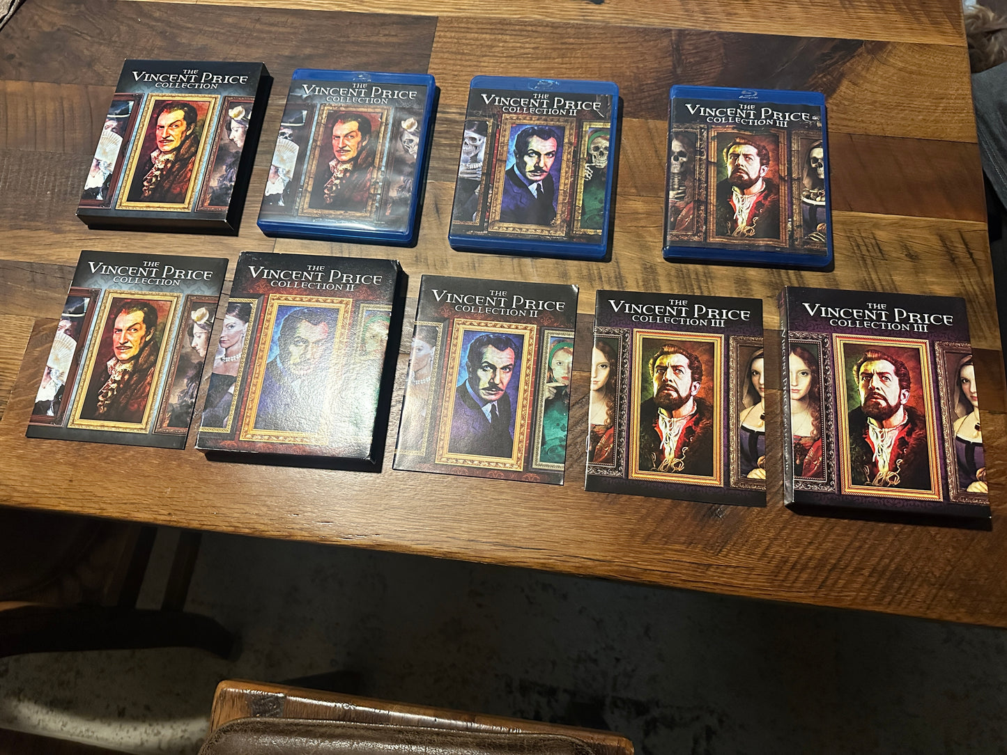 The Vincent Price Collection 1-3 (Blu ray, Scream Factory, Slipcases, Booklets)