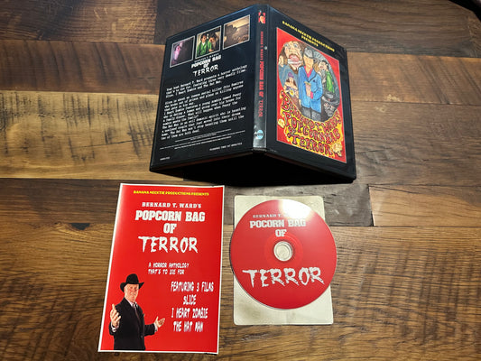 Bernard T. Ward’s Popcorn Bag Of Terror DVD-R Obscure Horror Anthology-