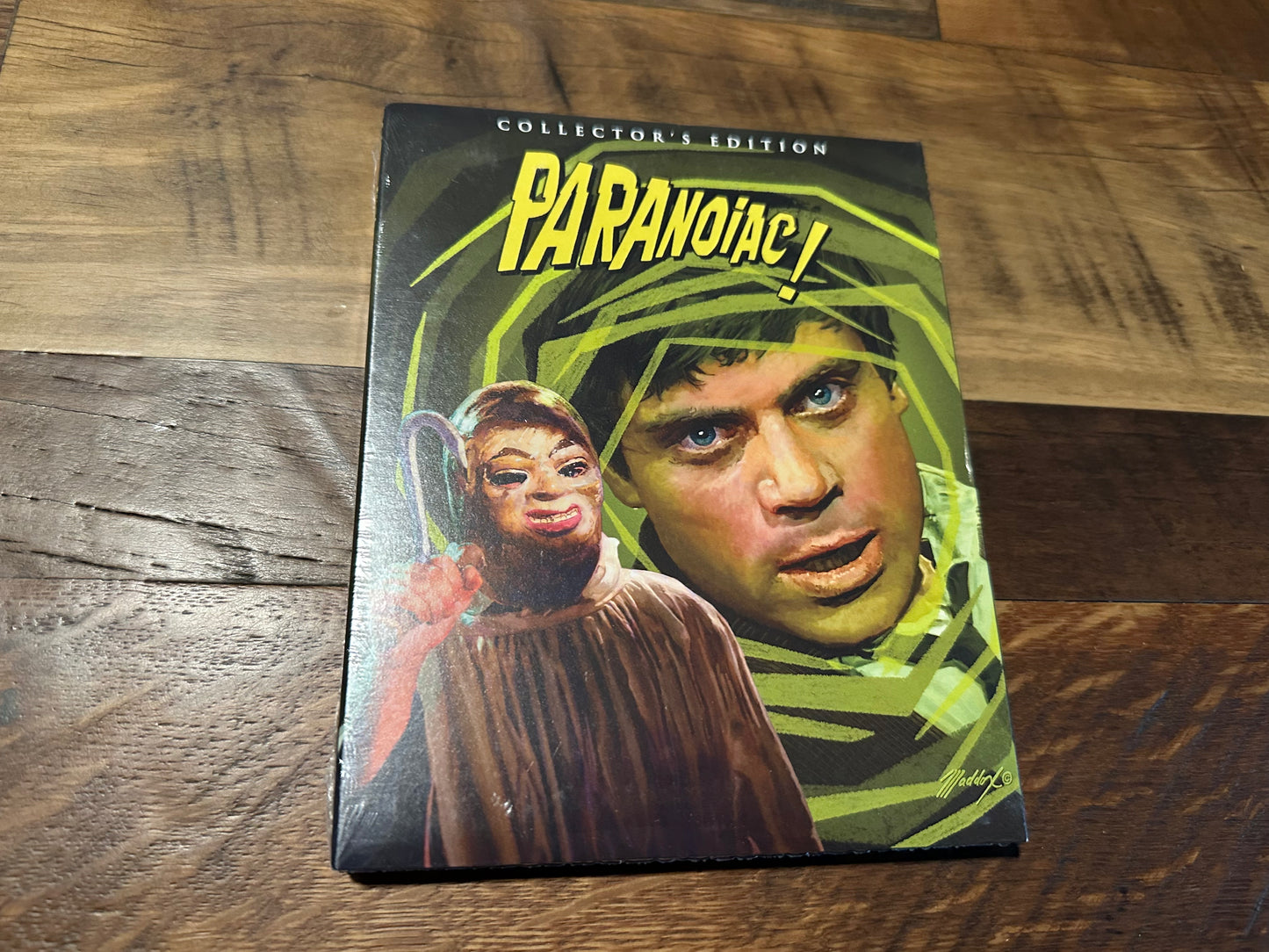 Paranoiac! Blu ray-Scream Factory-Slipcover-Collector’s Edition-NEW