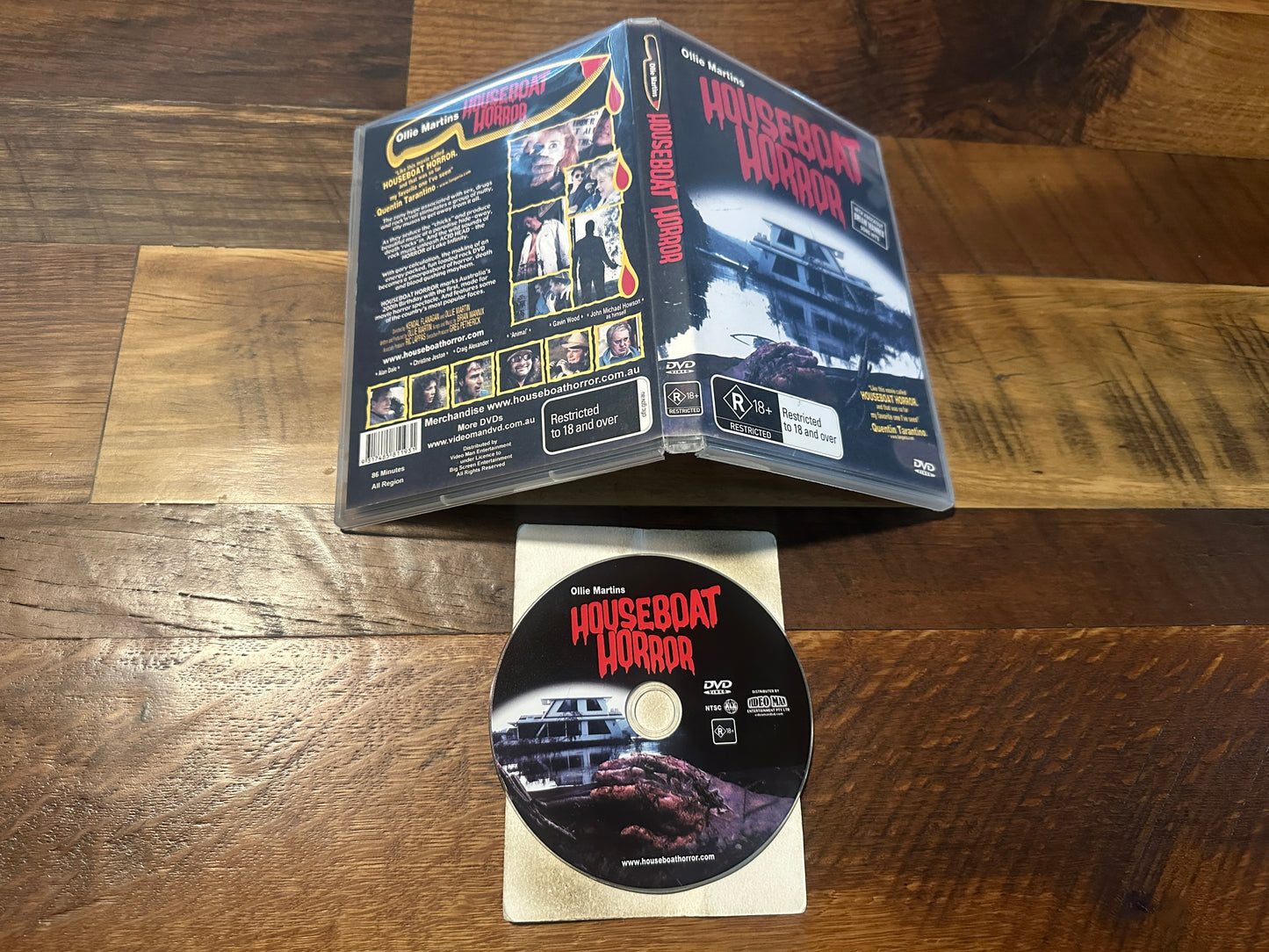 Houseboat (DVD, Video Man Entertainment, Ollie Martin, Region Free)