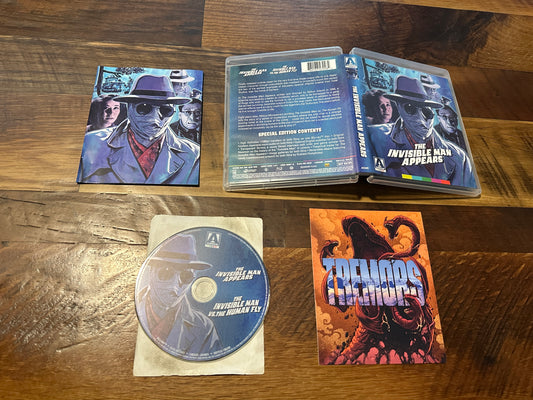 The Invisible Man Appears (Blu ray, Arrow Video, Special Edition, Booklet)