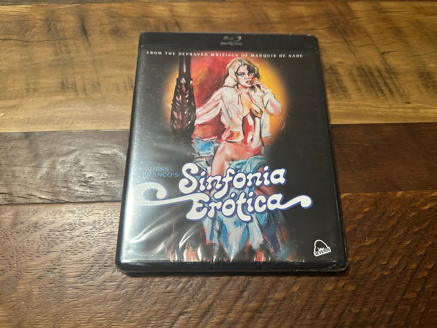 Sinfonia Erotica (Blu ray, Severin Films, 80's Jess Franco Classic, Sealed/NEW)