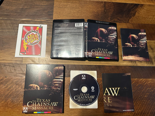 The Texas Chainsaw Massacre The Beginning 4K Ultra HD-Arrow Video-Slipcover-