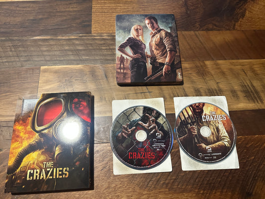 The Crazies 2010 4K Ultra HD/Blu ray-Lionsgate-Steelbook-Slipcover-