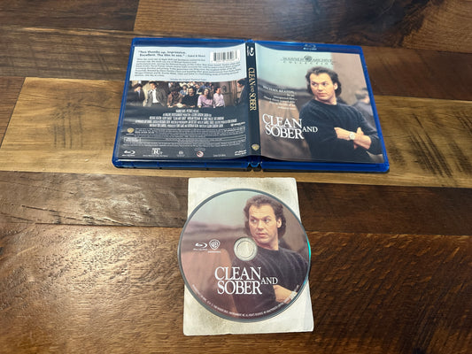 Clean And Sober (Blu ray, WB Archive Collection, 80’s Michael Keaton)