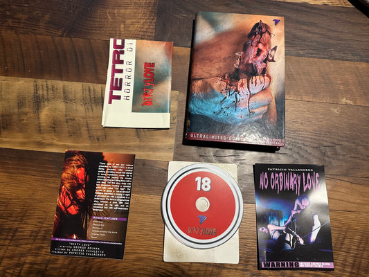 Dirty Love DVD-Tetro Video-LG Hardbox-Ultralimited Ed-Pal-100 Made-OOP