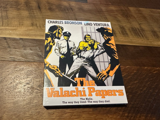The Valachi Papers Blu ray-Kino Lorber-Slipcover-70’s Classic-NEW-