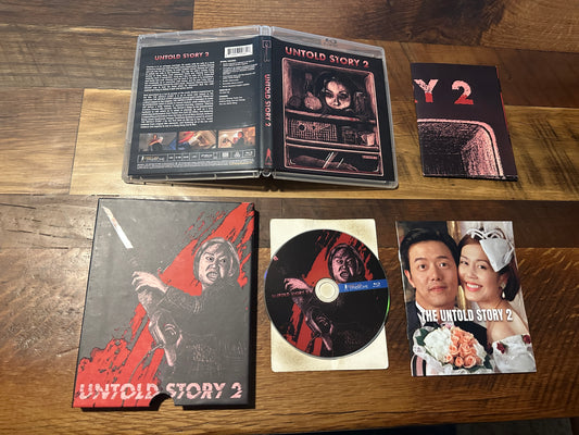 Untold Story 2 Blu ray-Vinegar Syndrome-Hard Slipcover-5000 Made-