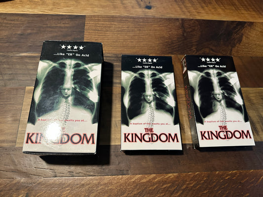 The Kingdom Part 1 & 2 VHS Set-October Films-Classic Series-