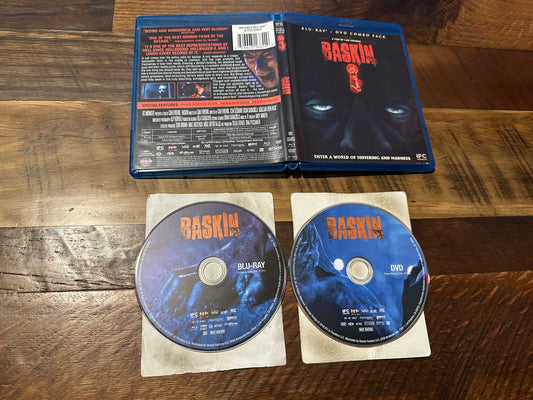 Baskin (Blu ray/DVD, Scream Factory, 2015 Horror, Widescreen)