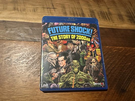 Future Shock! The Story of 2000AD Blu Ray-Severin Films-NEW-