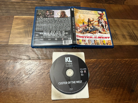 Custer of the West Blu ray-Kino Lorber-60’s Classic-Widescreen-OOP