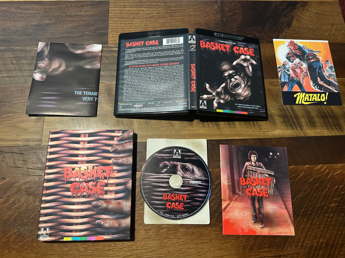 Basket Case (4K Ultra HD, Arrow Video, US Release, Limited Ed, Slipcover)