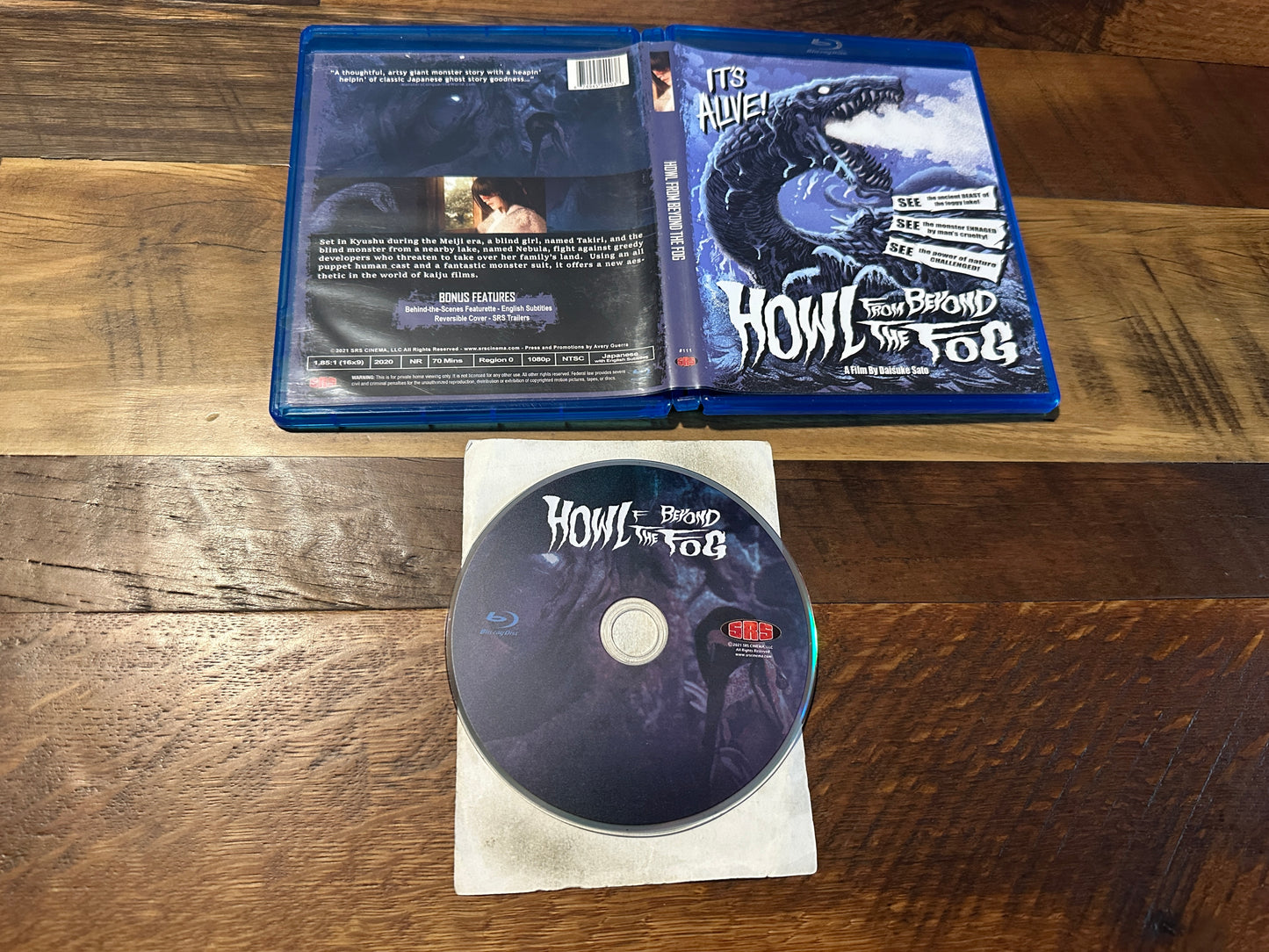 Howl From Beyond The Fog Blu ray-SRS Cinema-2020 Classic-Widescreen