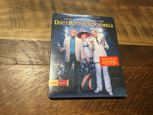 Dirty Rotten Scoundrels Blu ray-Shout Select-Slipcover-Collector’s Edition-NEW