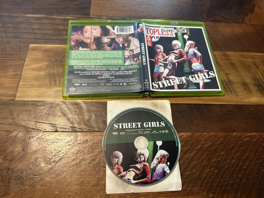 Street Girls (Blu ray, Scream Factory, 70’s Classic, Widescreen)