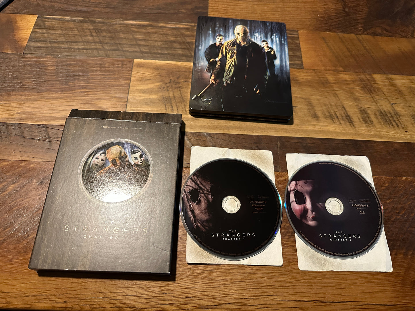 The Strangers Chapter 1 (4K Ultra HD/Blu ray, Lionsgate, Slipcase, No Digital)