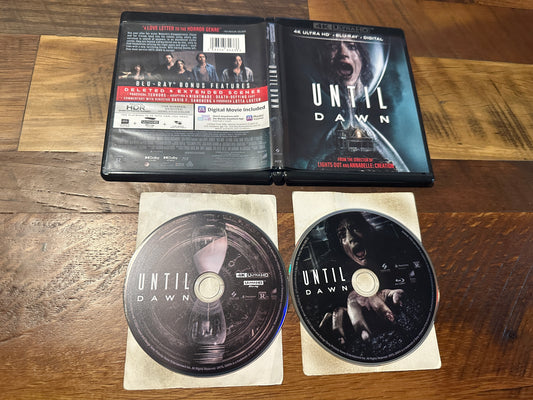 Until Dawn 4K Ultra HD/Blu ray-Sony Pictures-2 Disc-Widescreen-No Digital