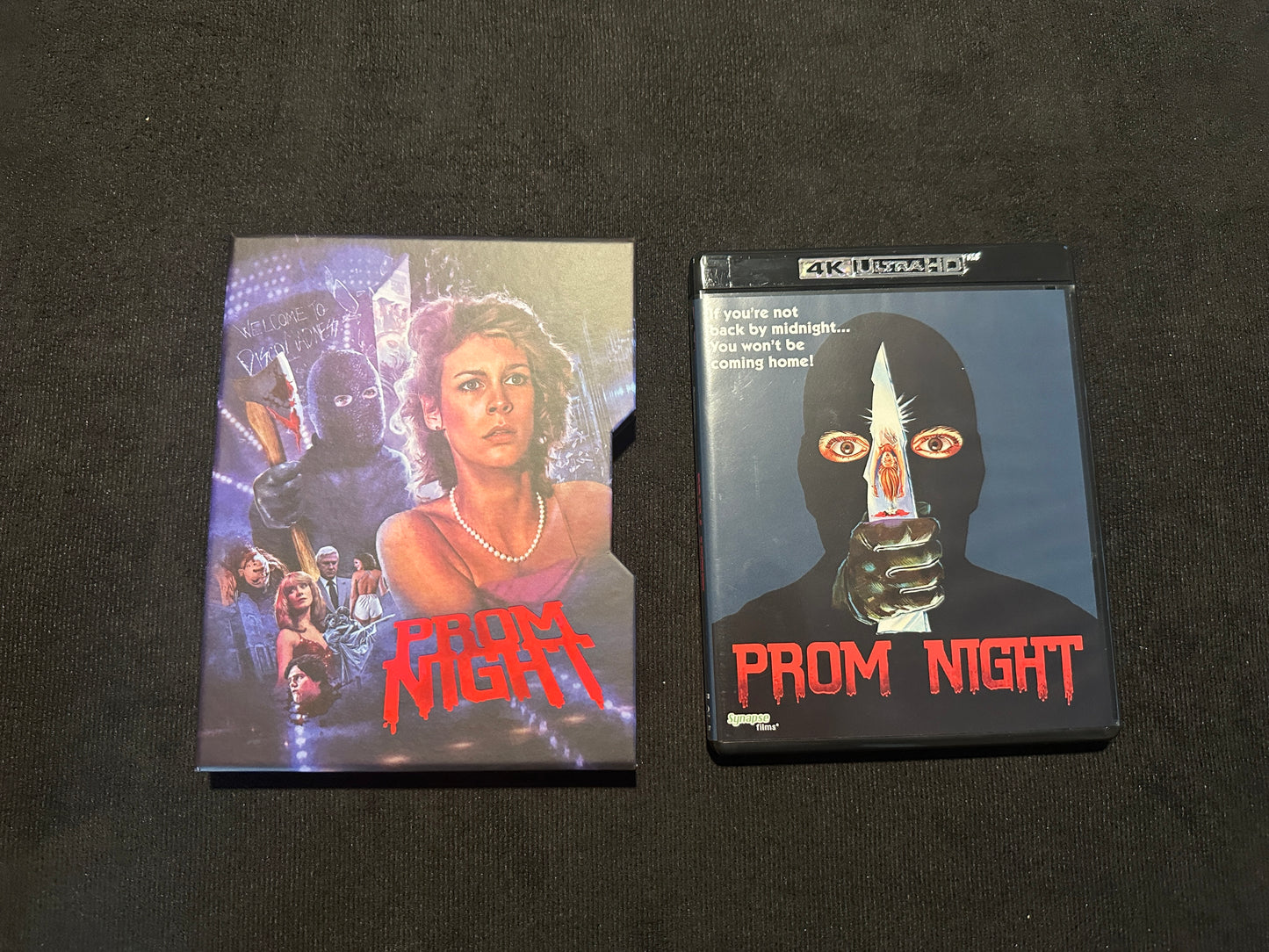 Prom Night (4K Ultra HD, Synapse Films, Hard Slipcover, Limited Edition)