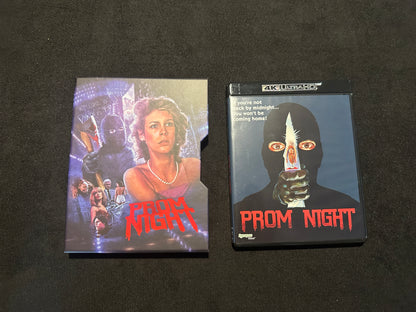 Prom Night (4K Ultra HD, Synapse Films, Hard Slipcover, Limited Edition)