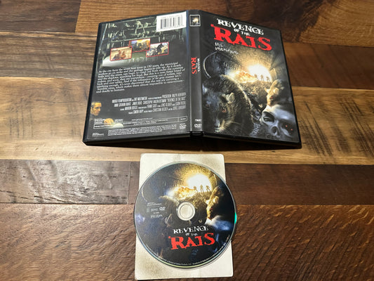 Revenge Of the Rats DVD-Genius Entertainment-2001 Horror Classic-