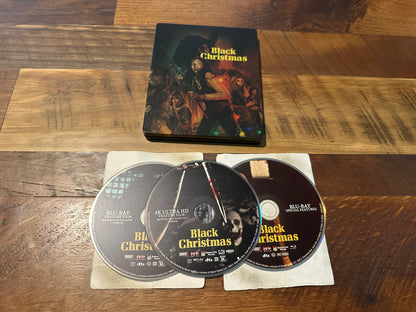 Black Christmas (4K Ultra HD/Blu ray, Steelbook, 3 Disc, Scream Factory)