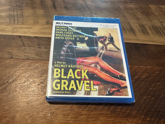 Black Gravel Blu ray-Kino Classics-60’s Classic-NEW/Sealed