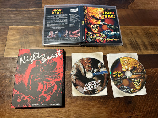 Night Beast (Blu ray/DVD, Vinegar Syndrome, Variant Slipcover, 80’s Classic)
