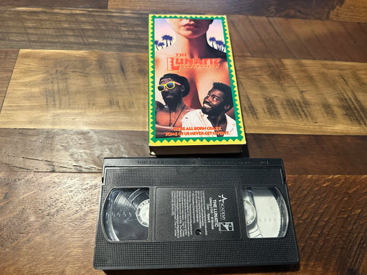 The Lunatic VHS-Academy Maverick-Slipcase-Rare-90’s Classic-